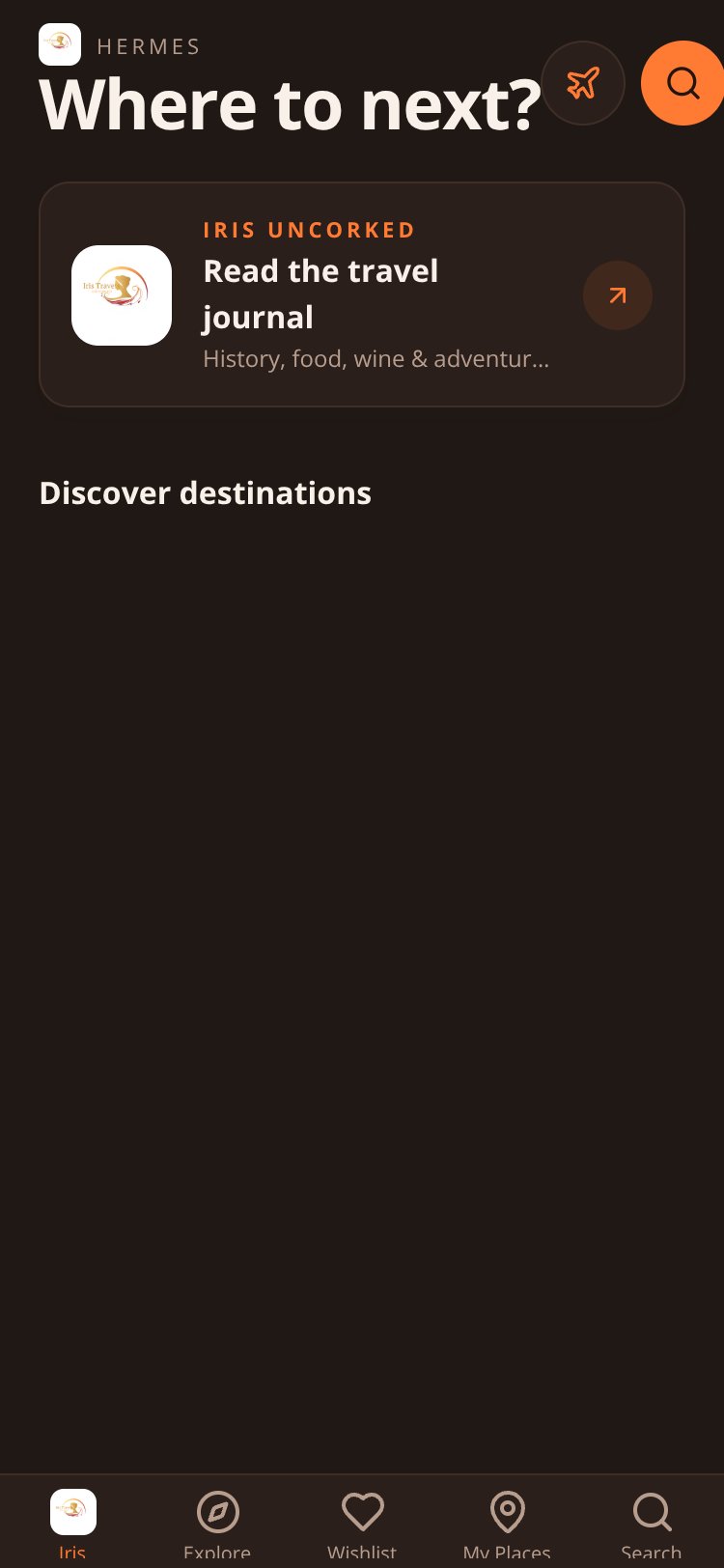 Hermes screen 5