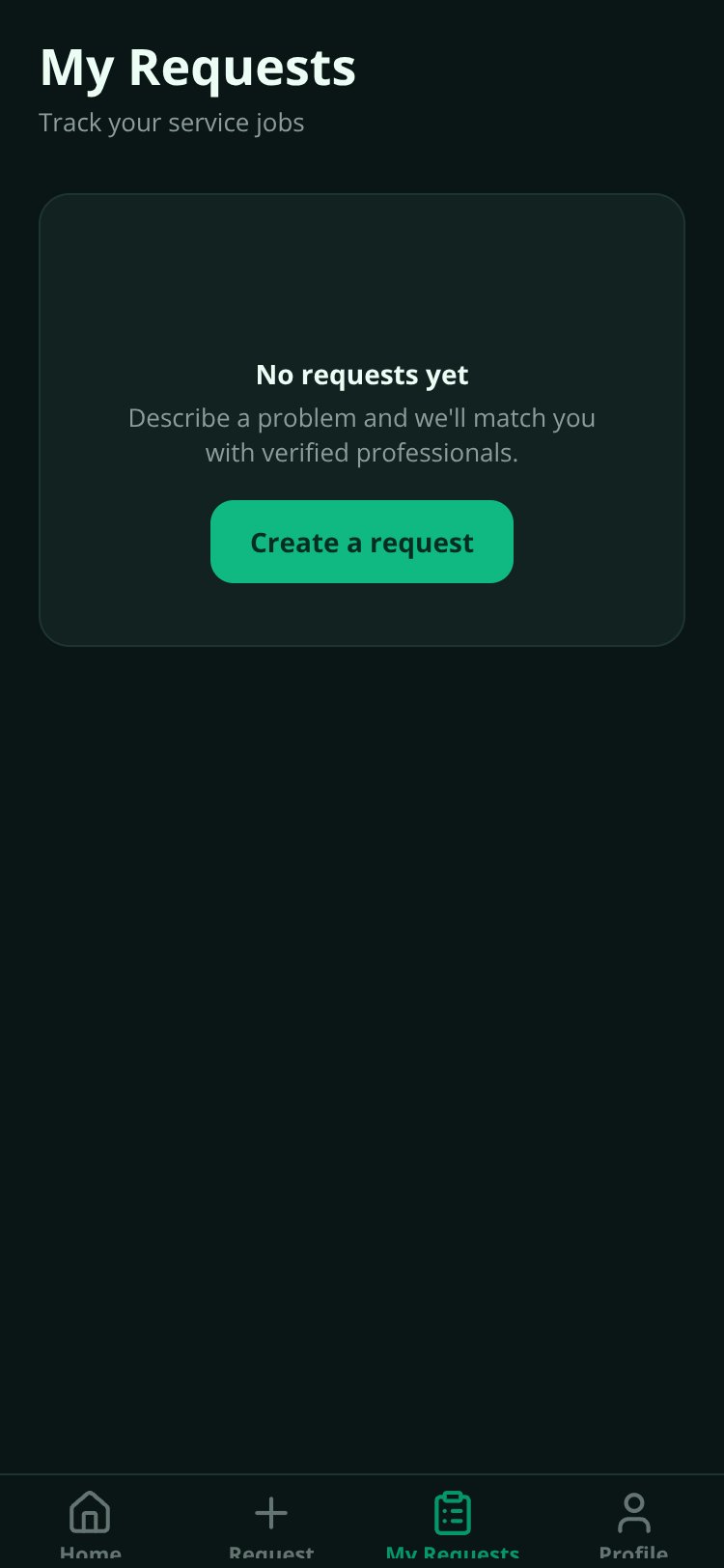 RapidNative App screen 4