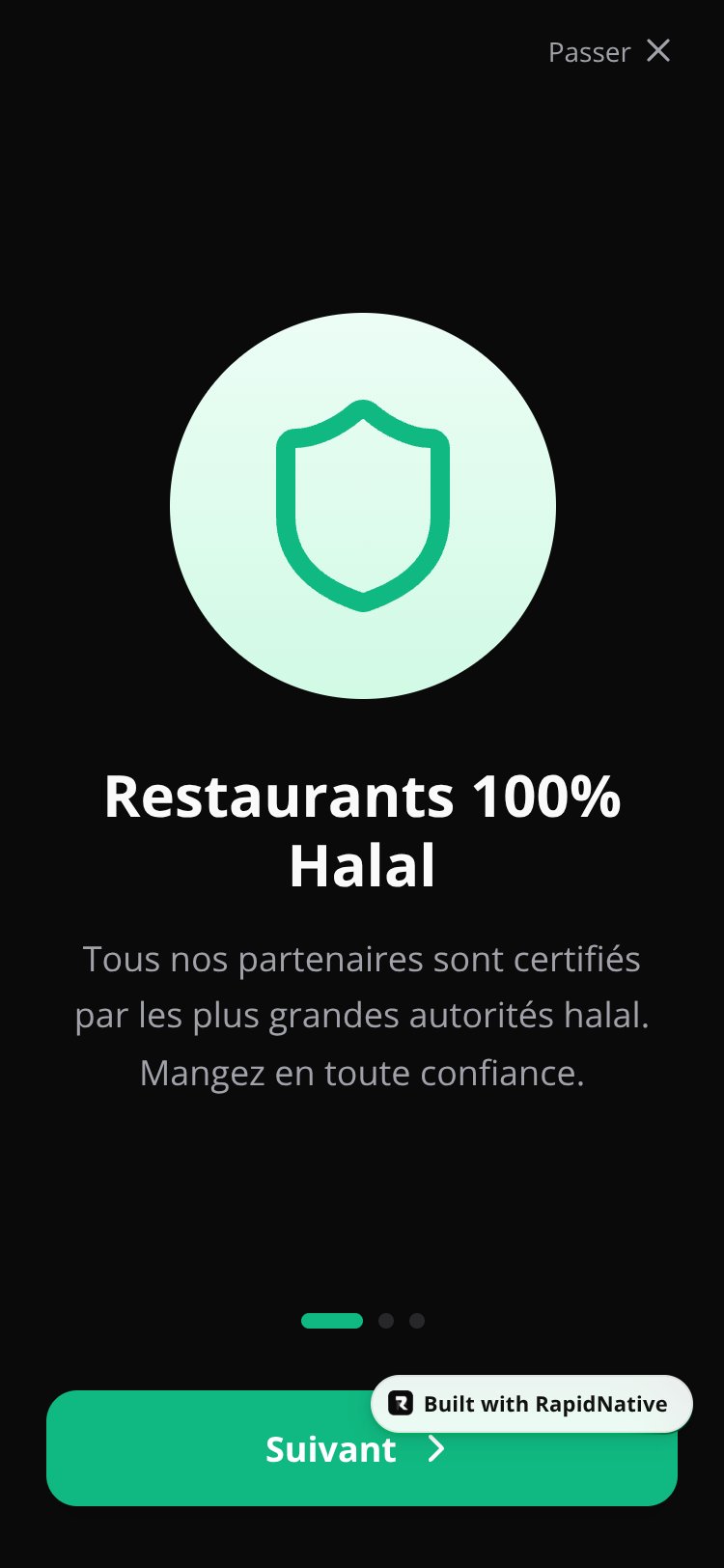 HalalGo Hub screen 2