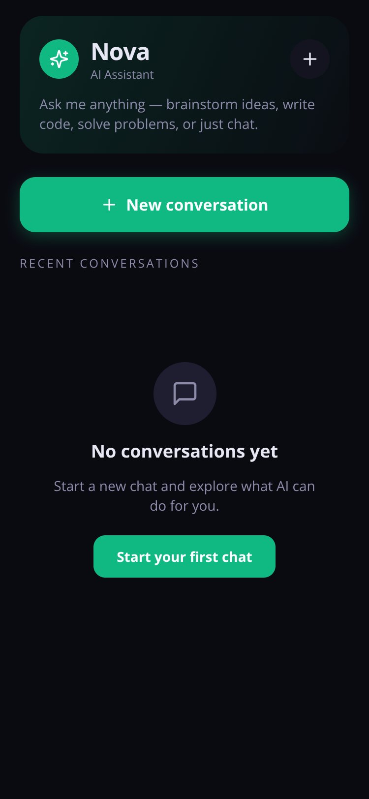 Nova screen 1