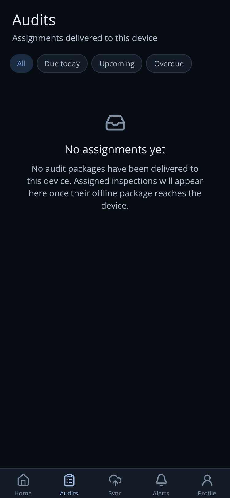 GoodWeave Field Audit screen 4