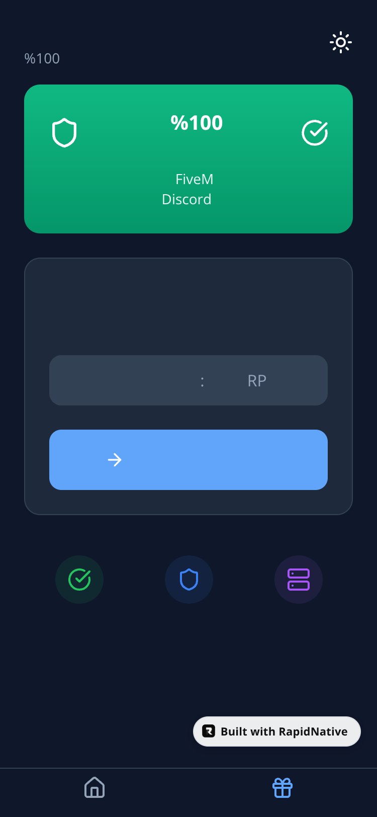FastApp screen 1