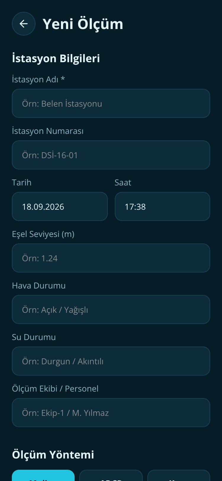 Debi Ölçüm screen 3