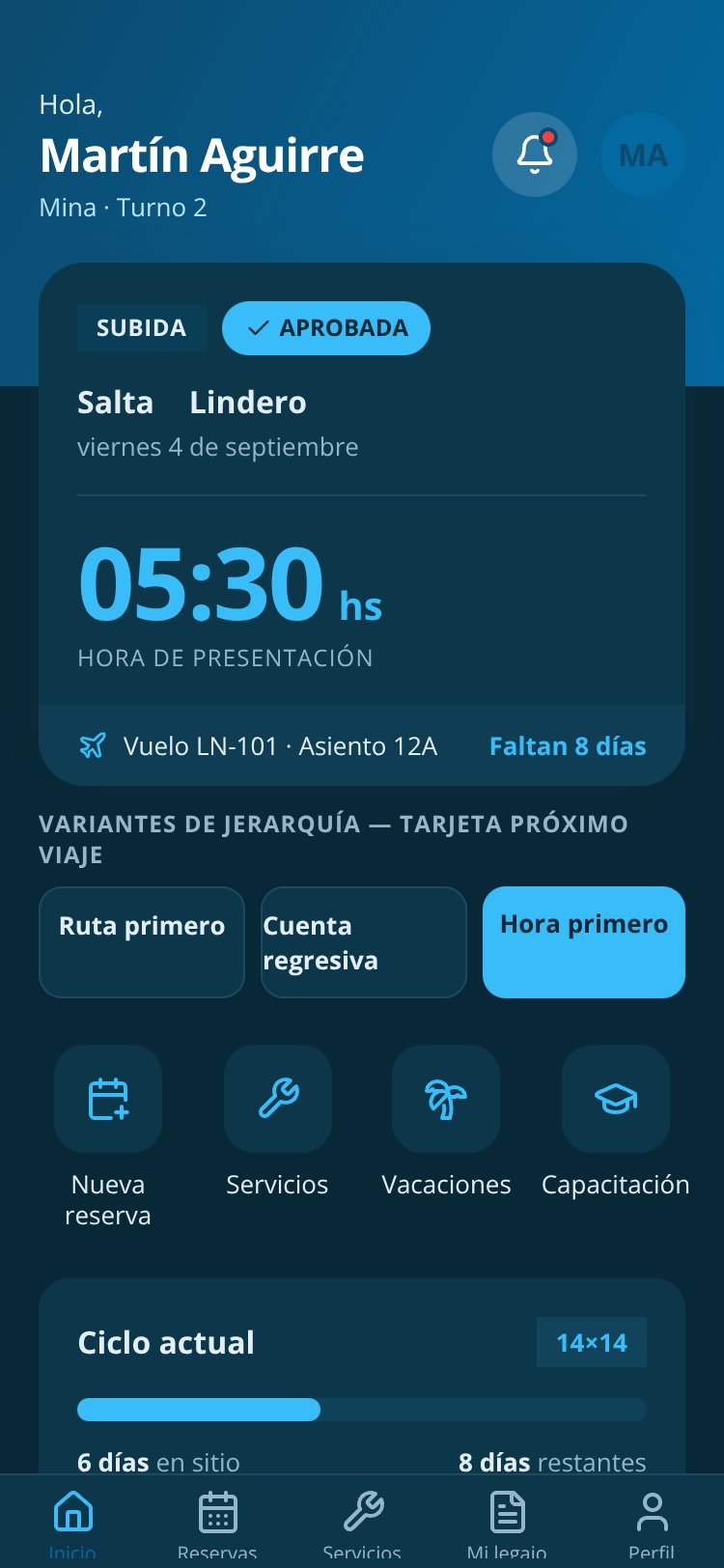 Lindero Minero screen 1
