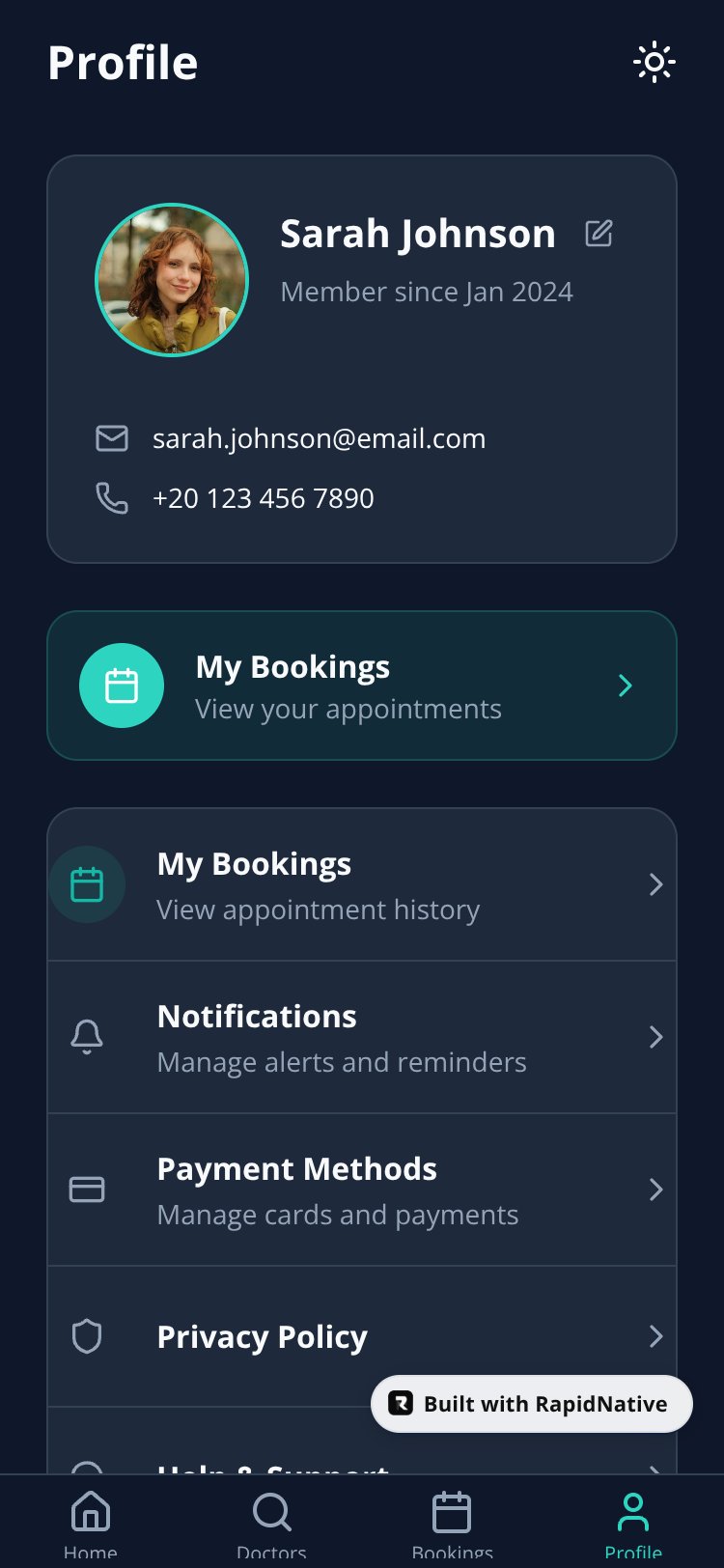 DocBook screen 5