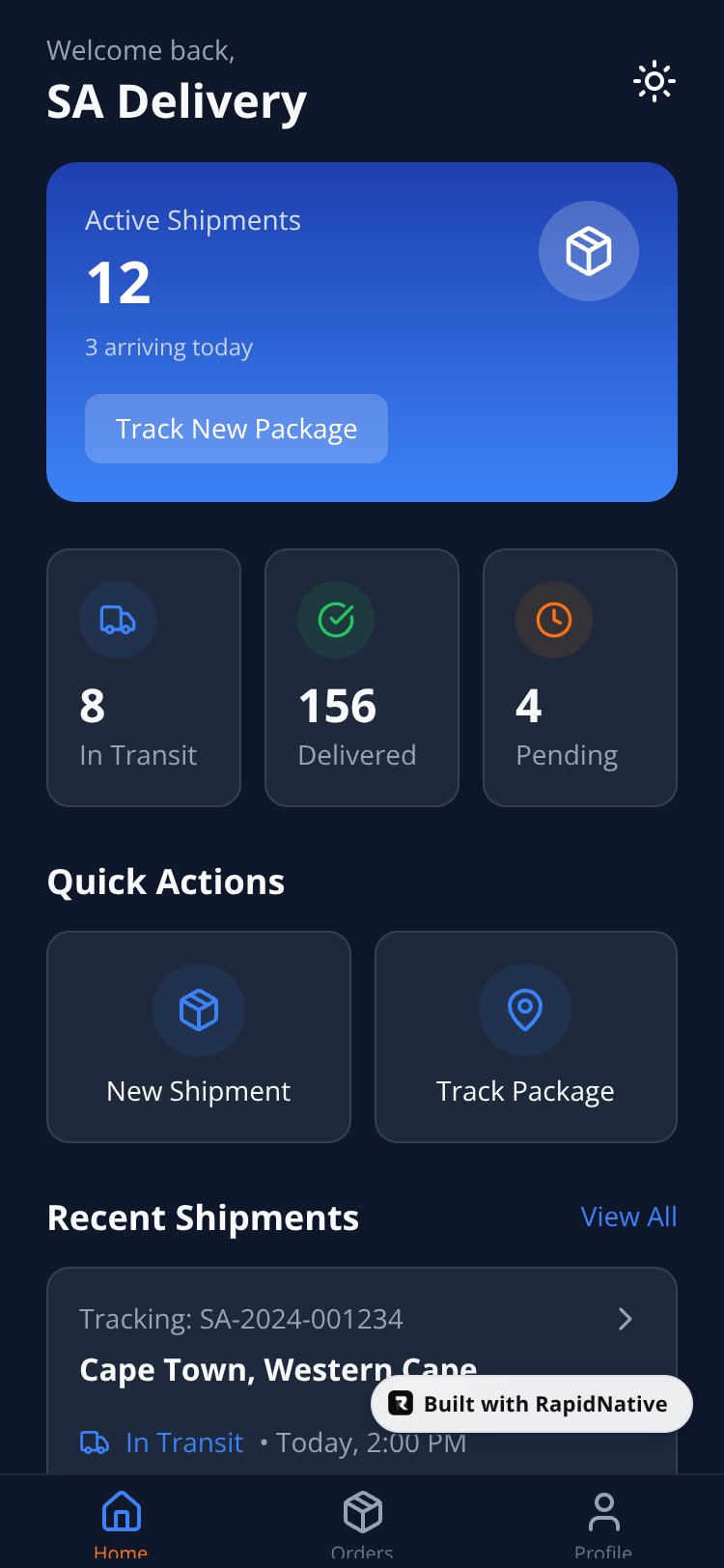 Foodie Deliver screen 4