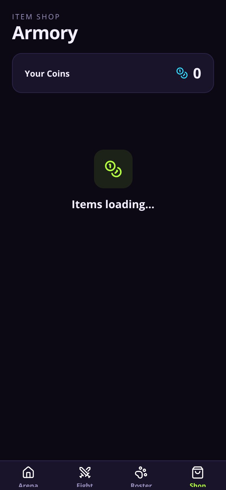 Monster Arena screen 4