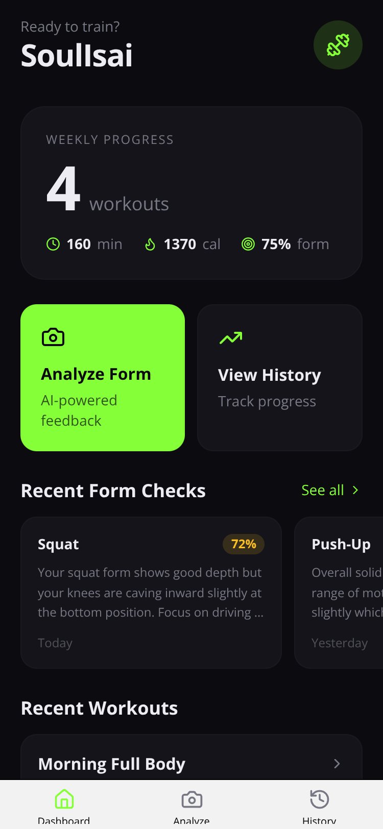 FitCoach AI screen 3