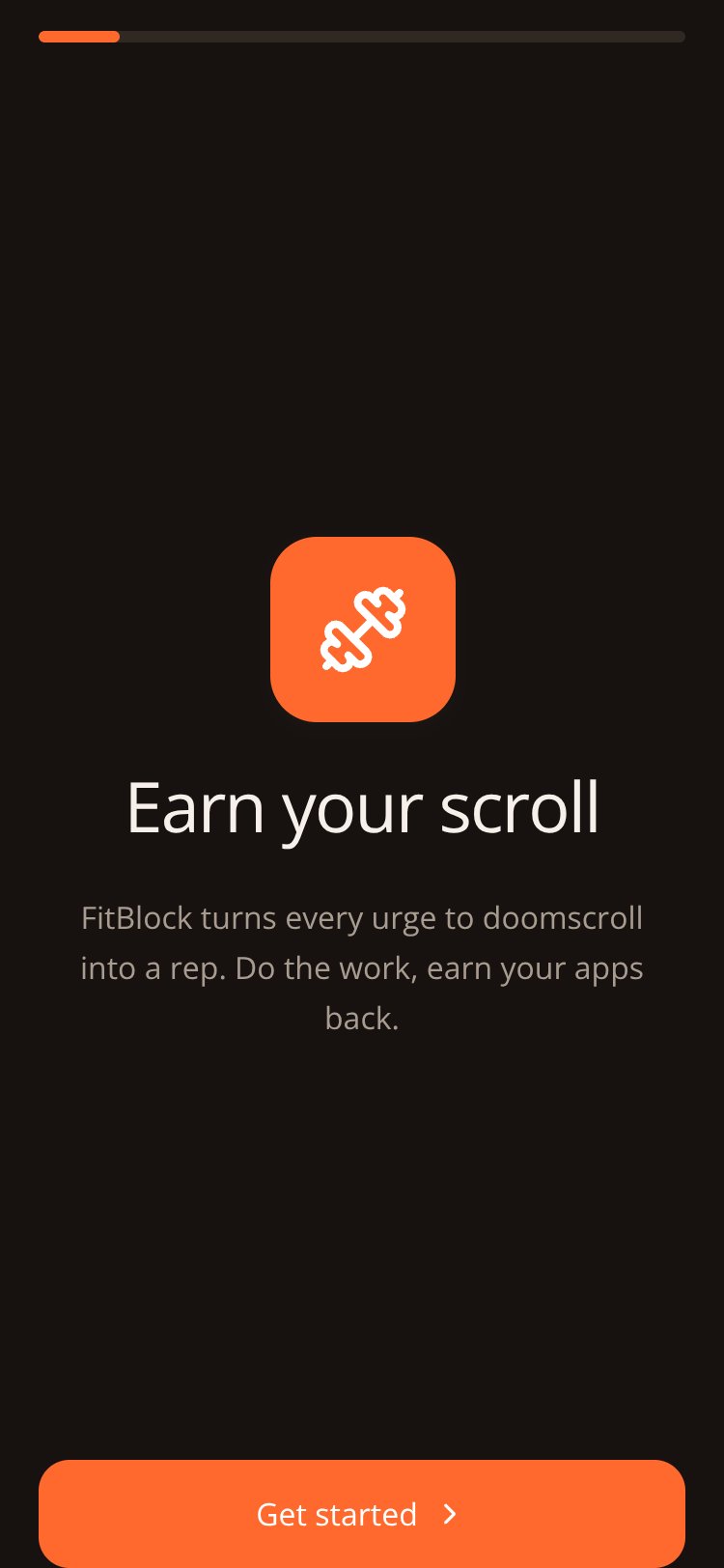 FitBlock screen 4