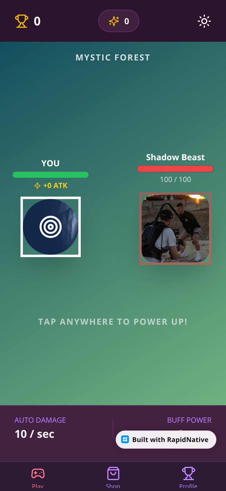 TapGem screen 2