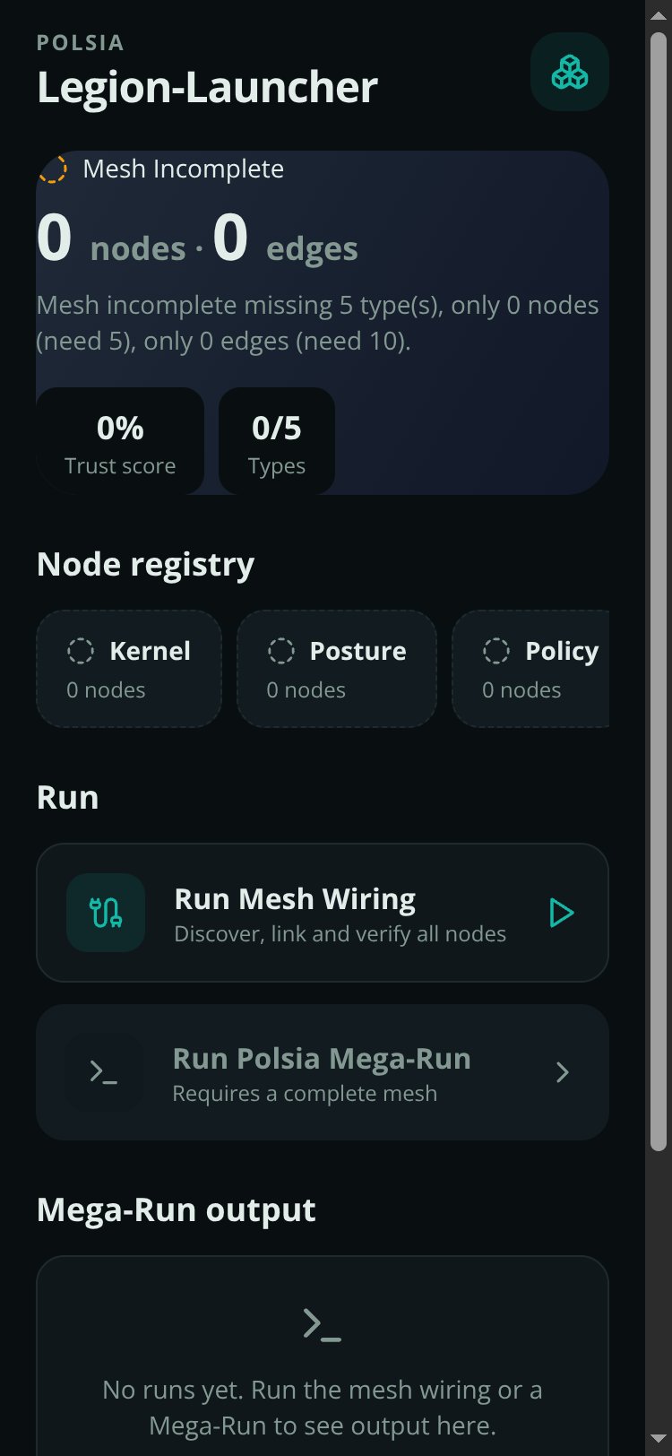 Legion-Launcher screen 4
