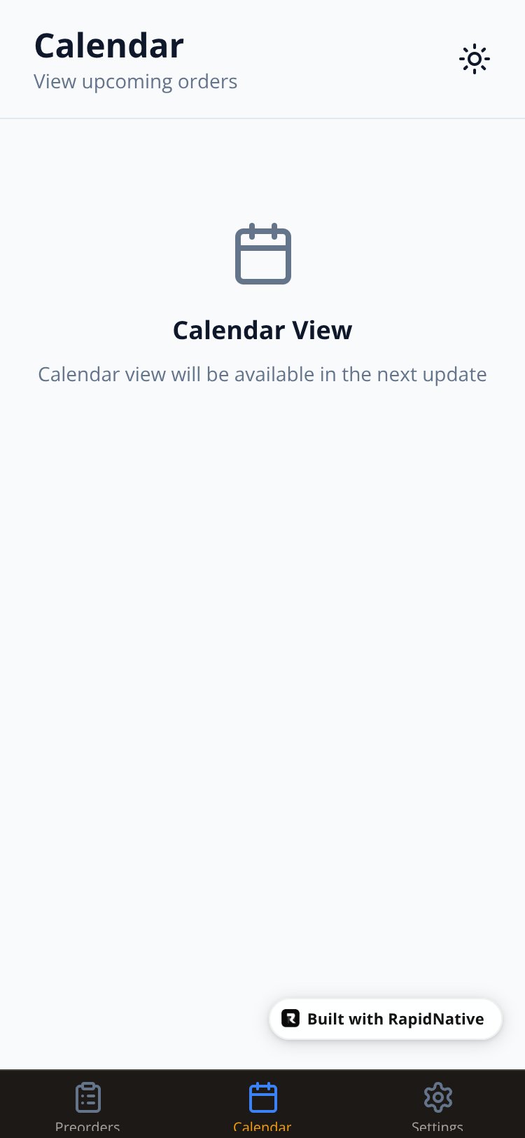 KitchenPrep screen 3