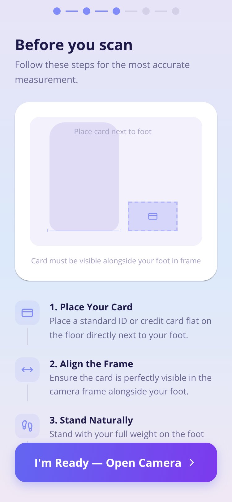 SoleMatch screen 3