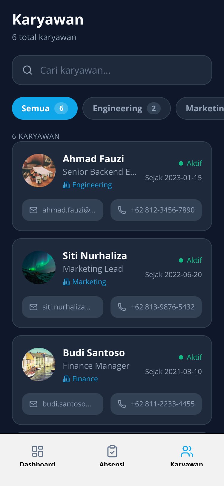 AttendPro screen 2