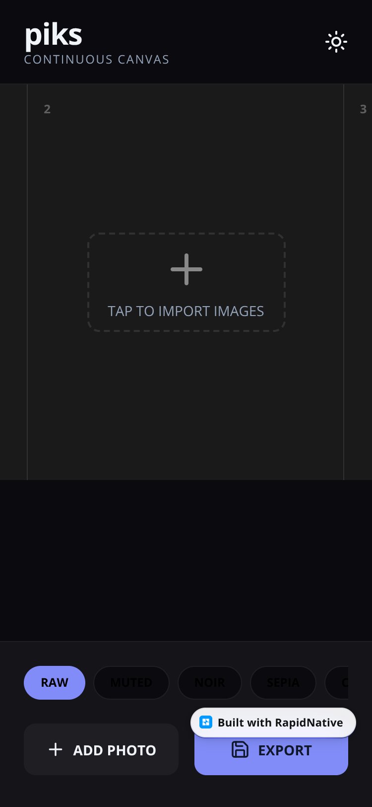 piks screen 1