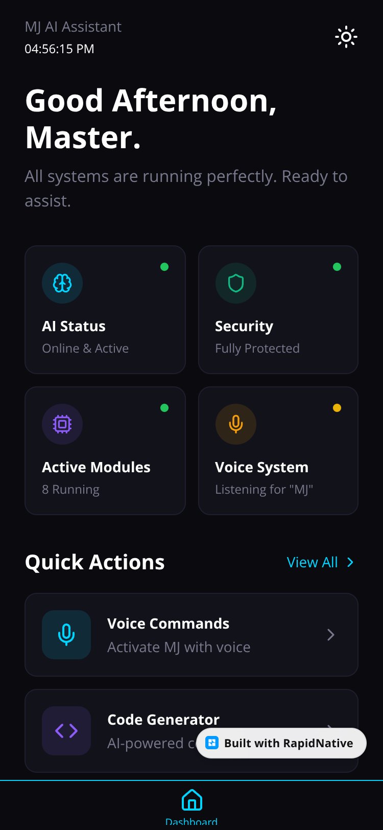 MJ AI Assistant Copy screen 1