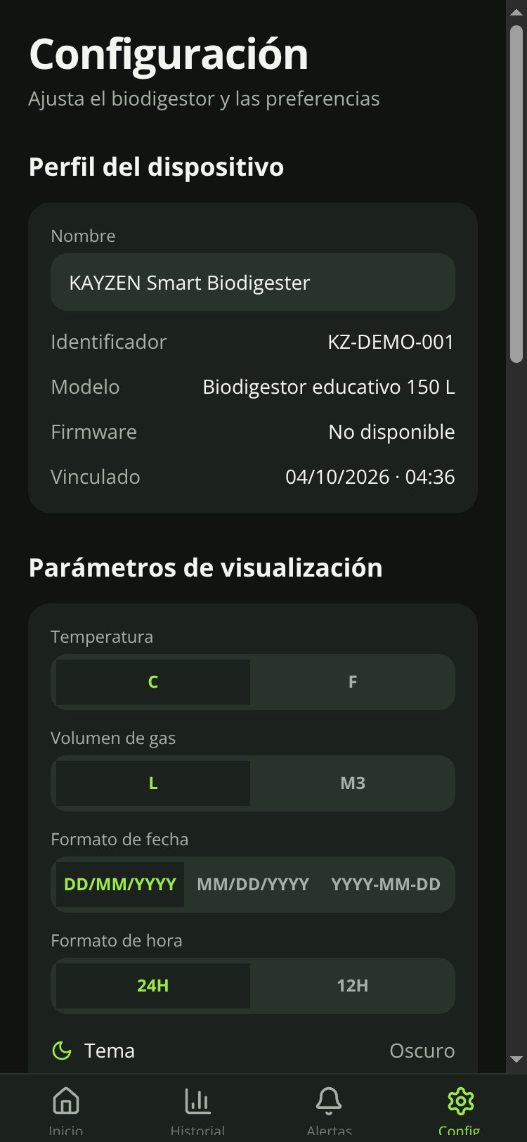 KAYZEN screen 1