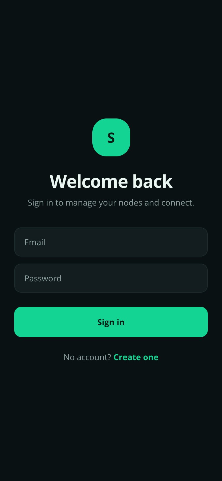 SubSwitch screen 1