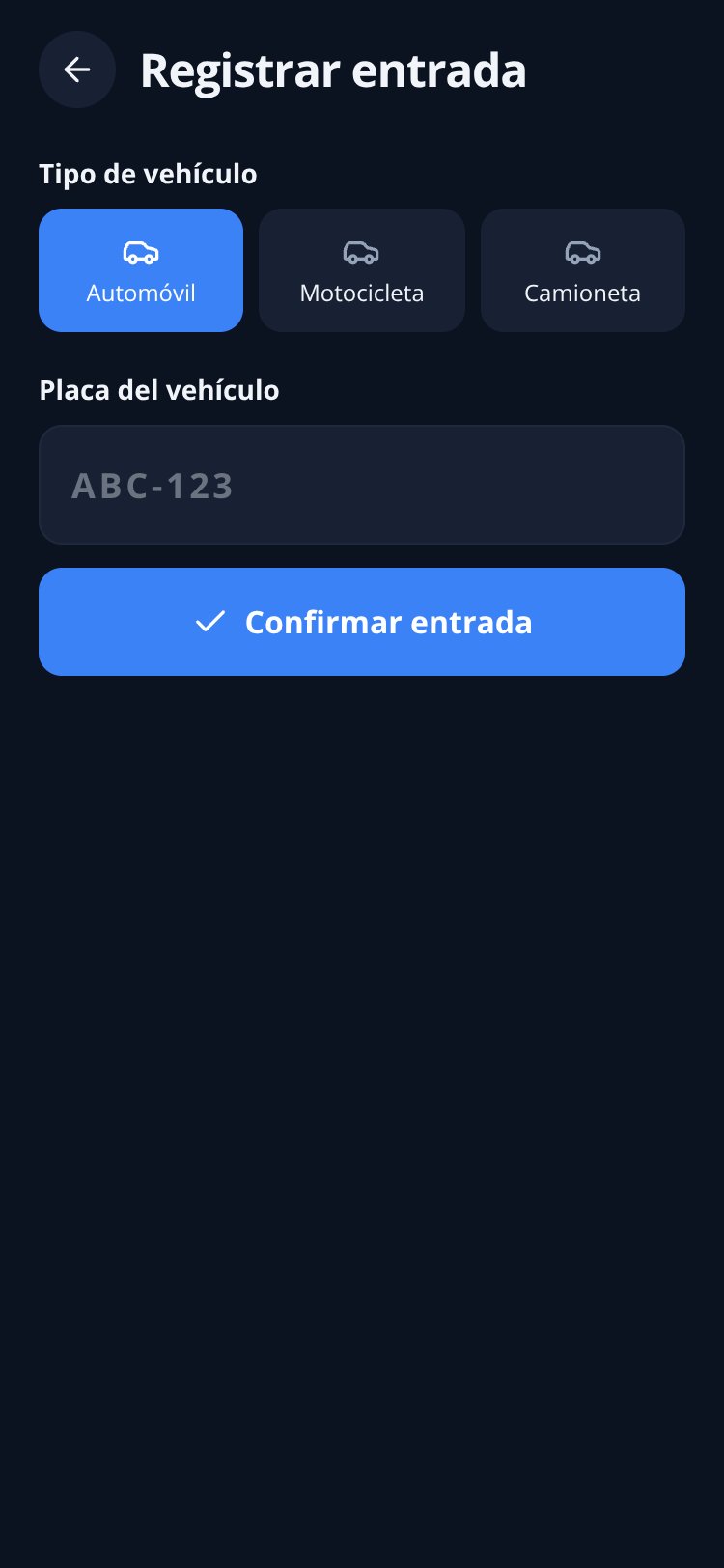 EstacionaPro screen 4
