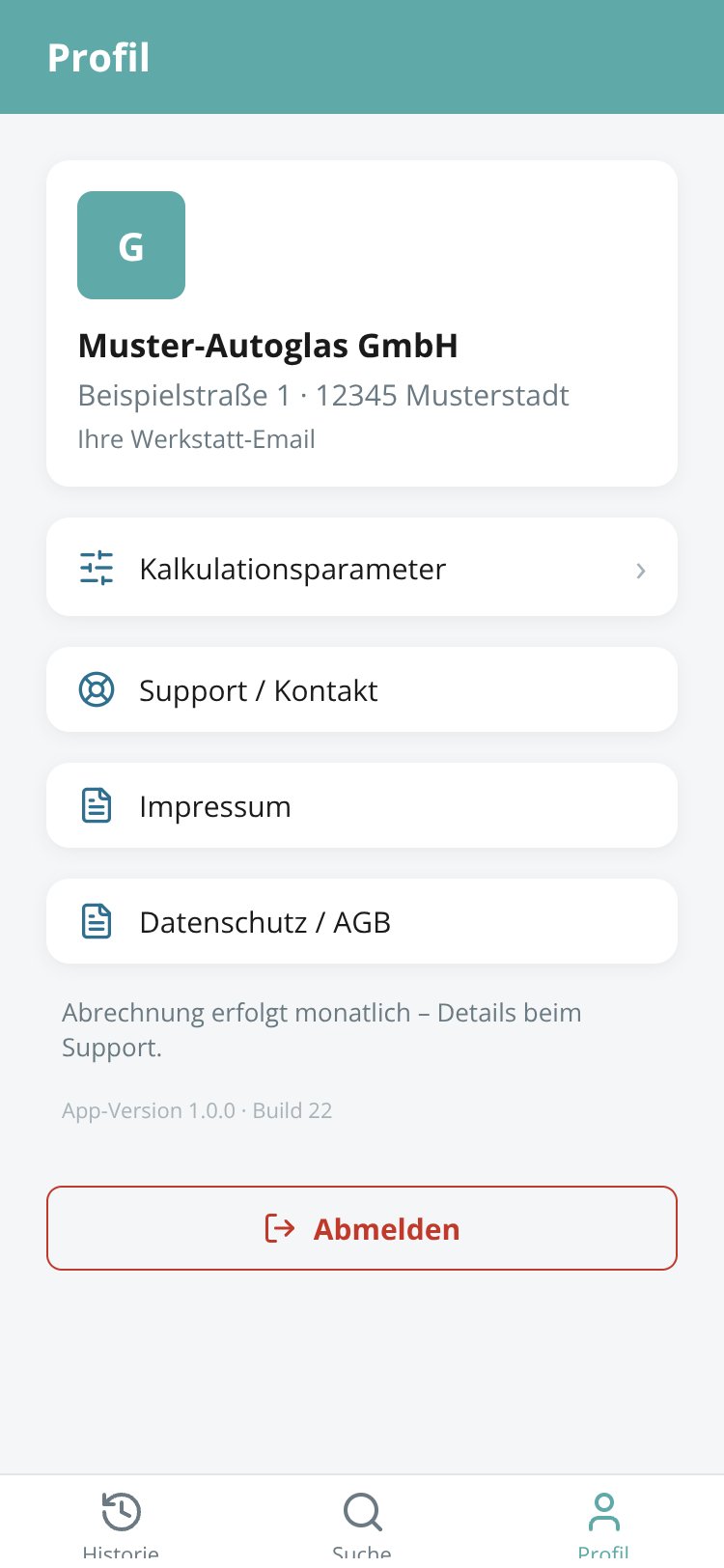 RapidNative App screen 2