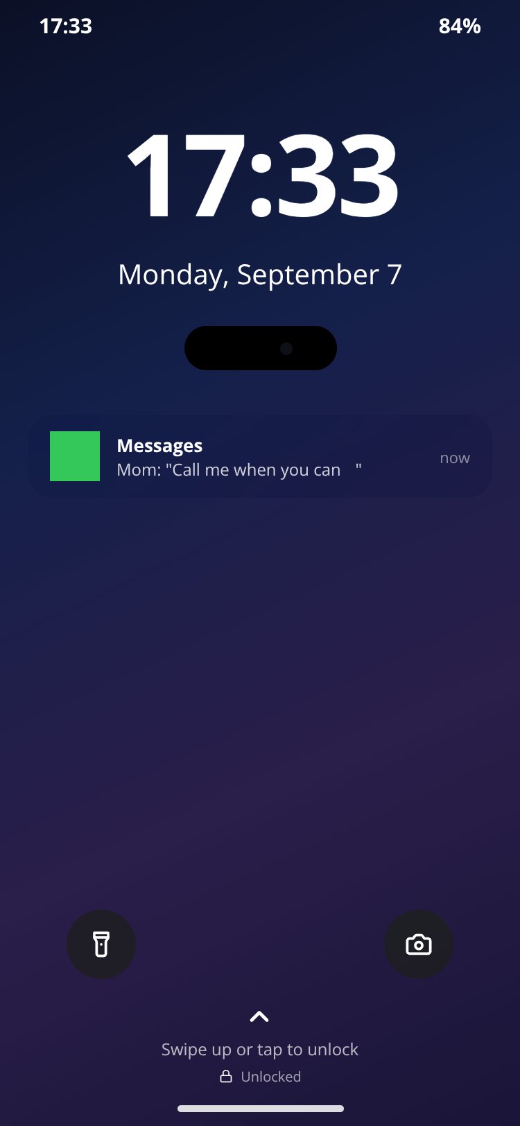 iOS Max screen 2