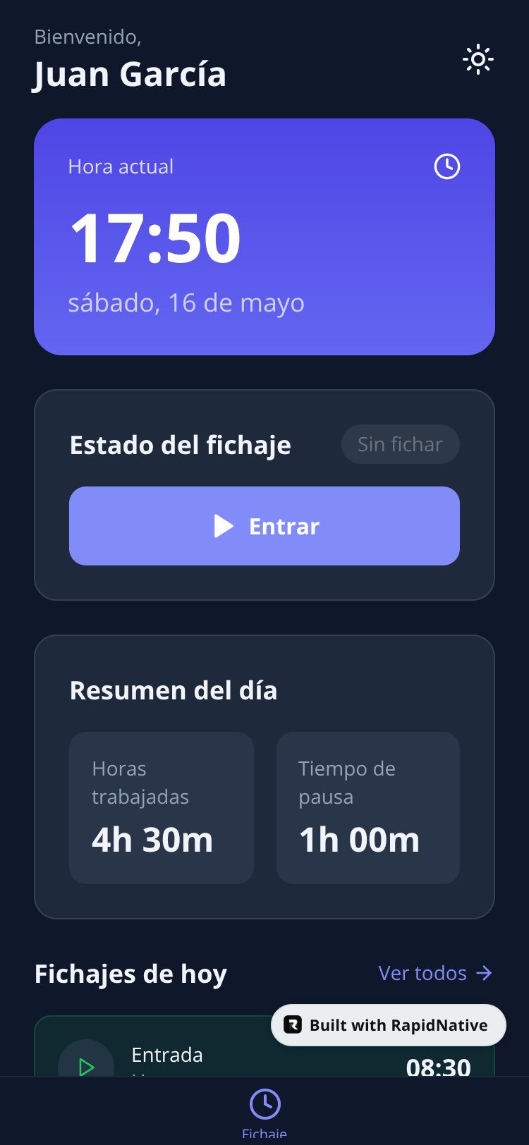 GestionaRH screen 1