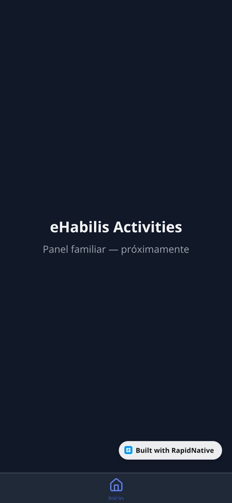 eHabilis Activities screen 3