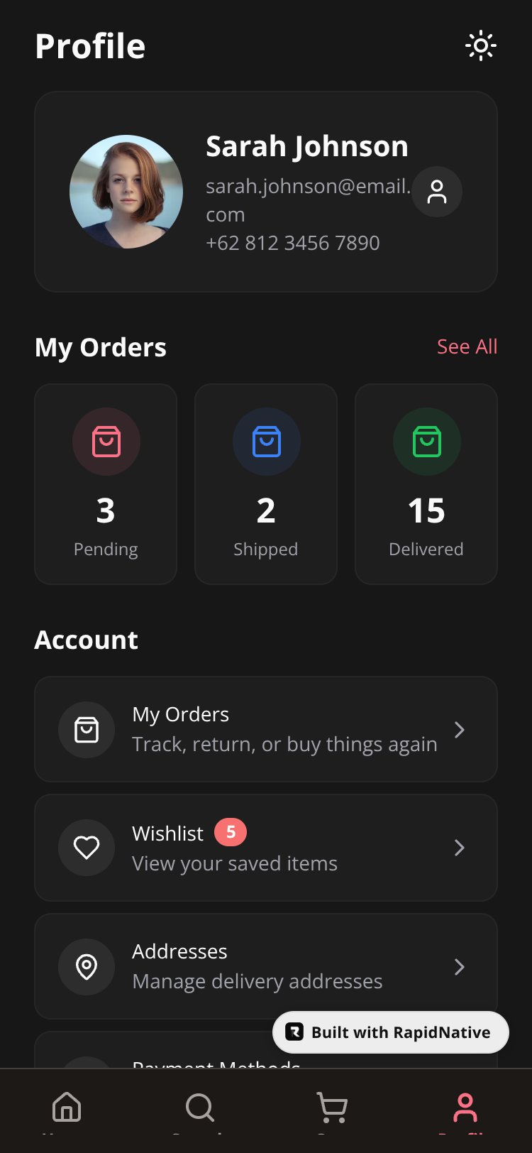ShopEase Pro screen 2