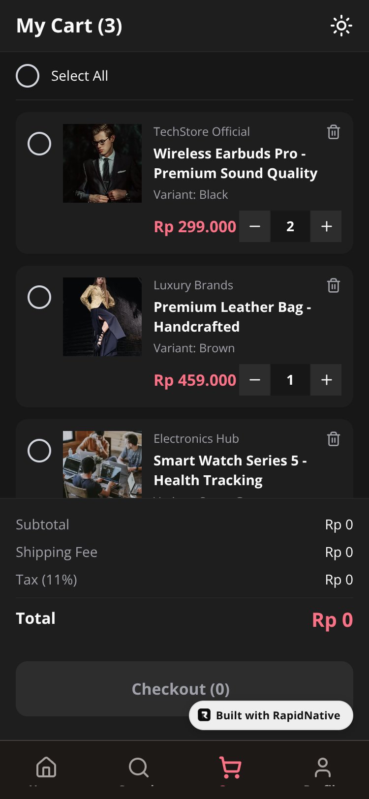 ShopEase Pro screen 3
