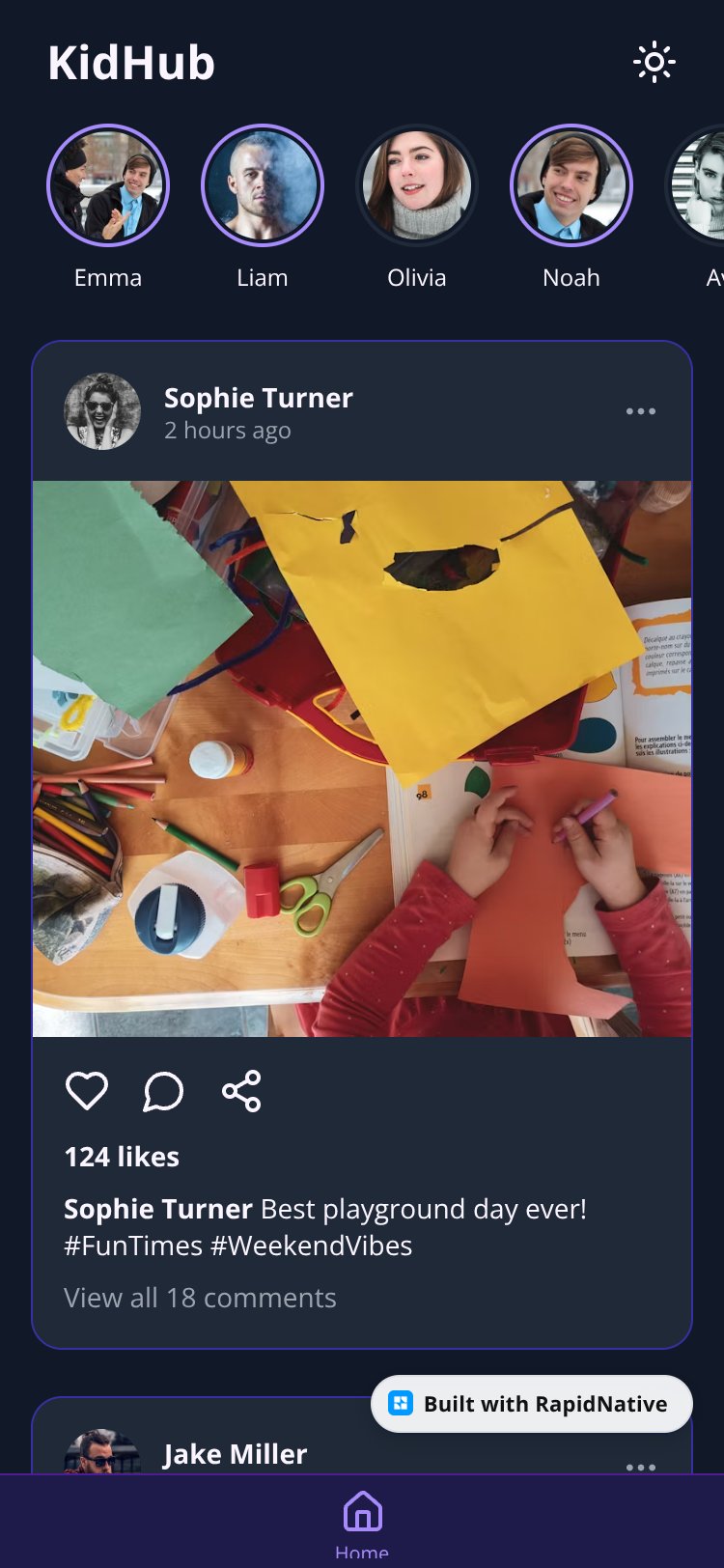 KidConnect screen 2