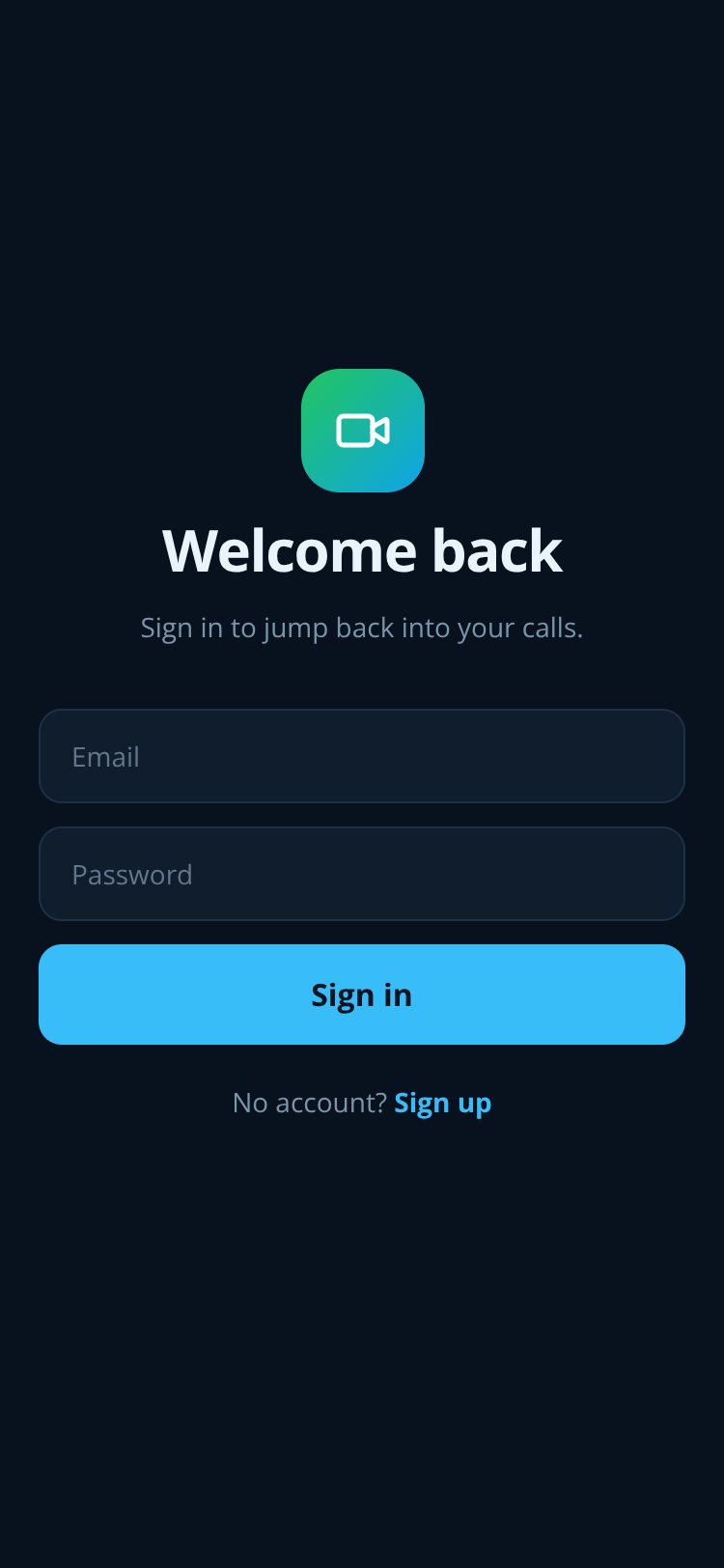 LumaCall screen 2