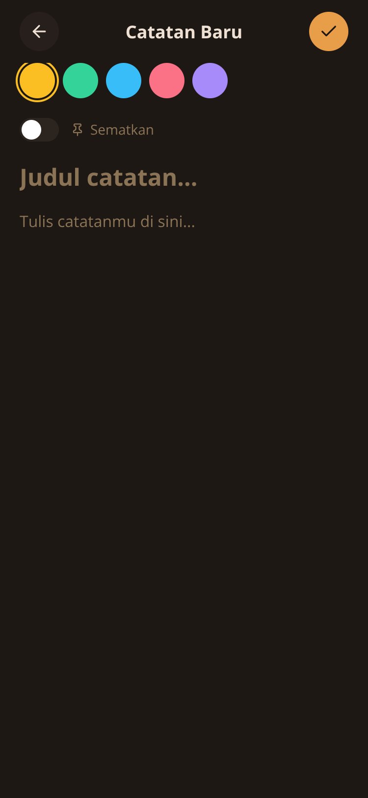 Catatanku screen 3