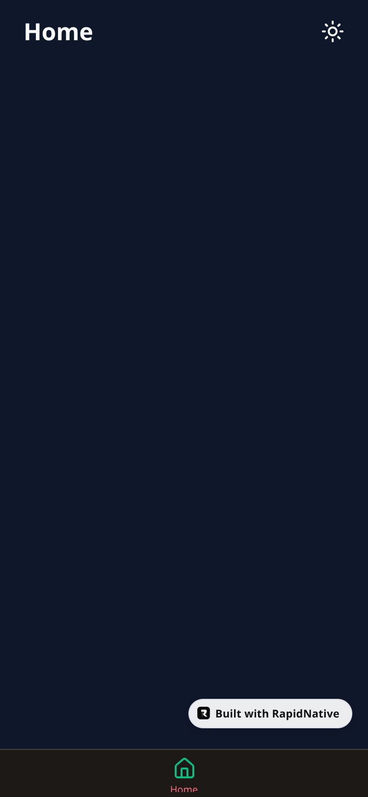 MarketPulse AI screen 1