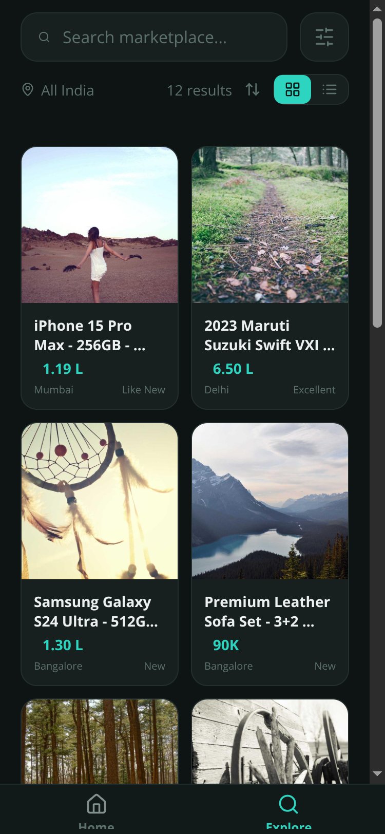 TradeHub screen 3
