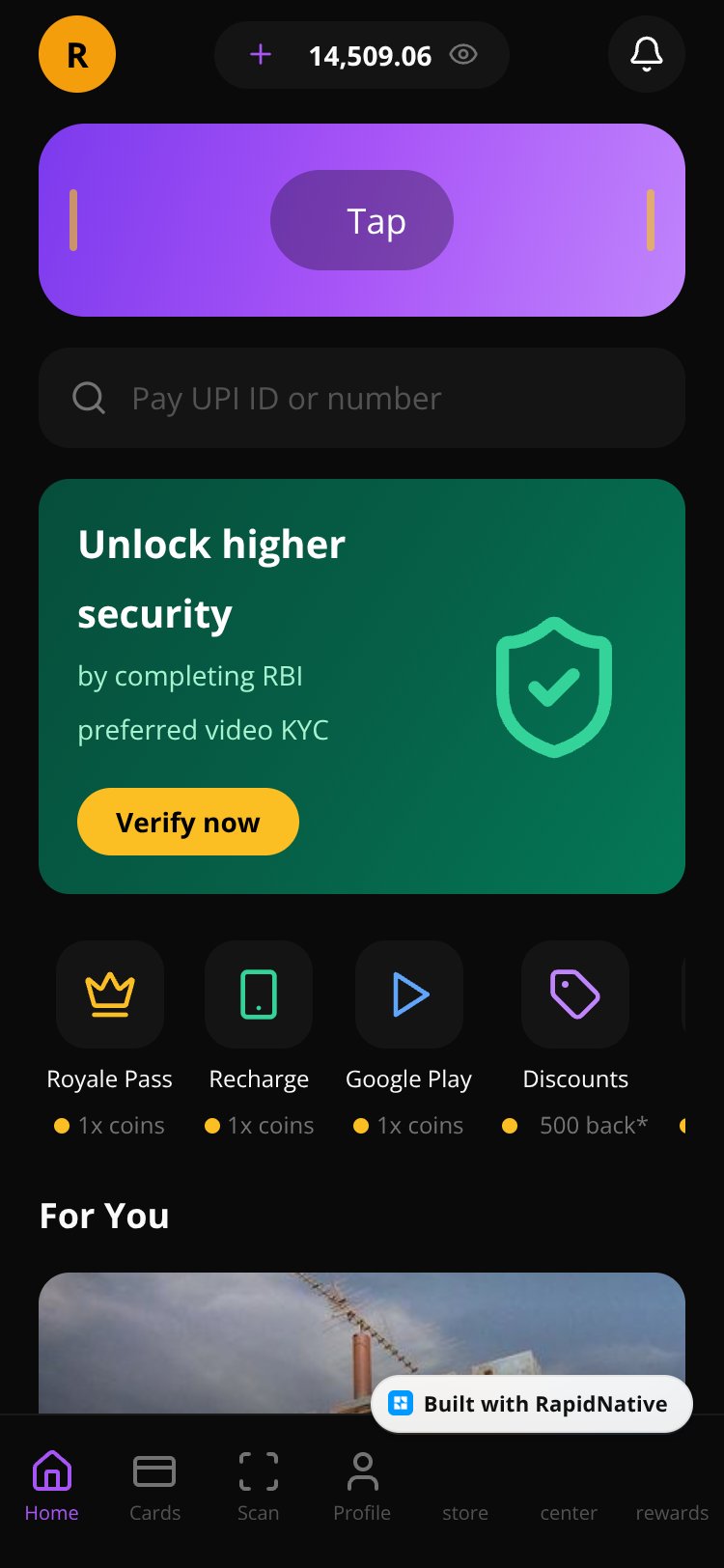 PayPortal screen 2