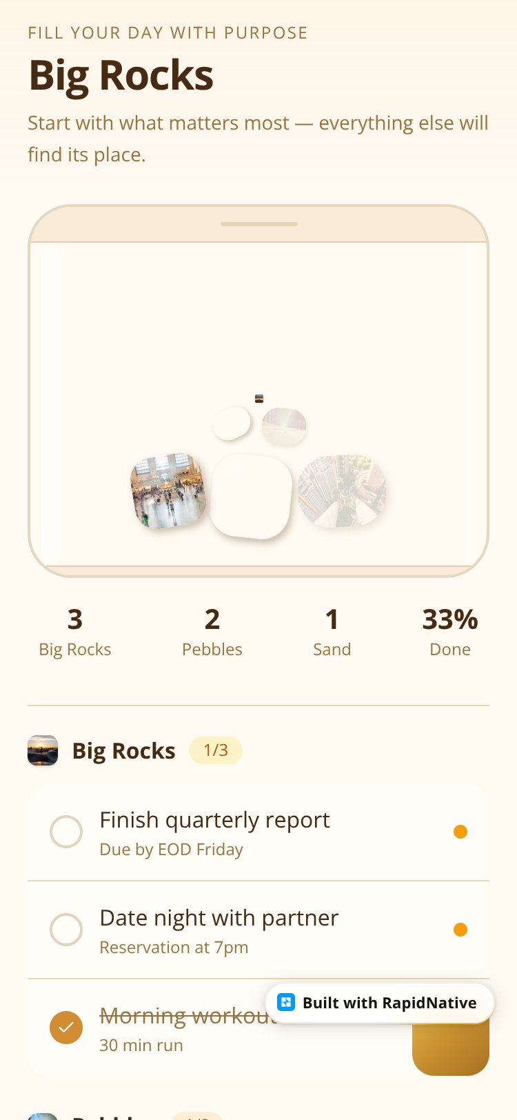 Big Rocks screen 1