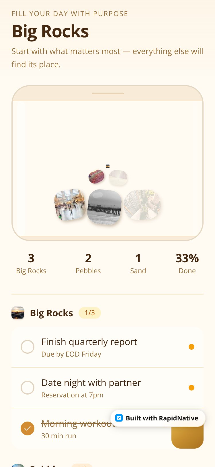 Big Rocks screen 2