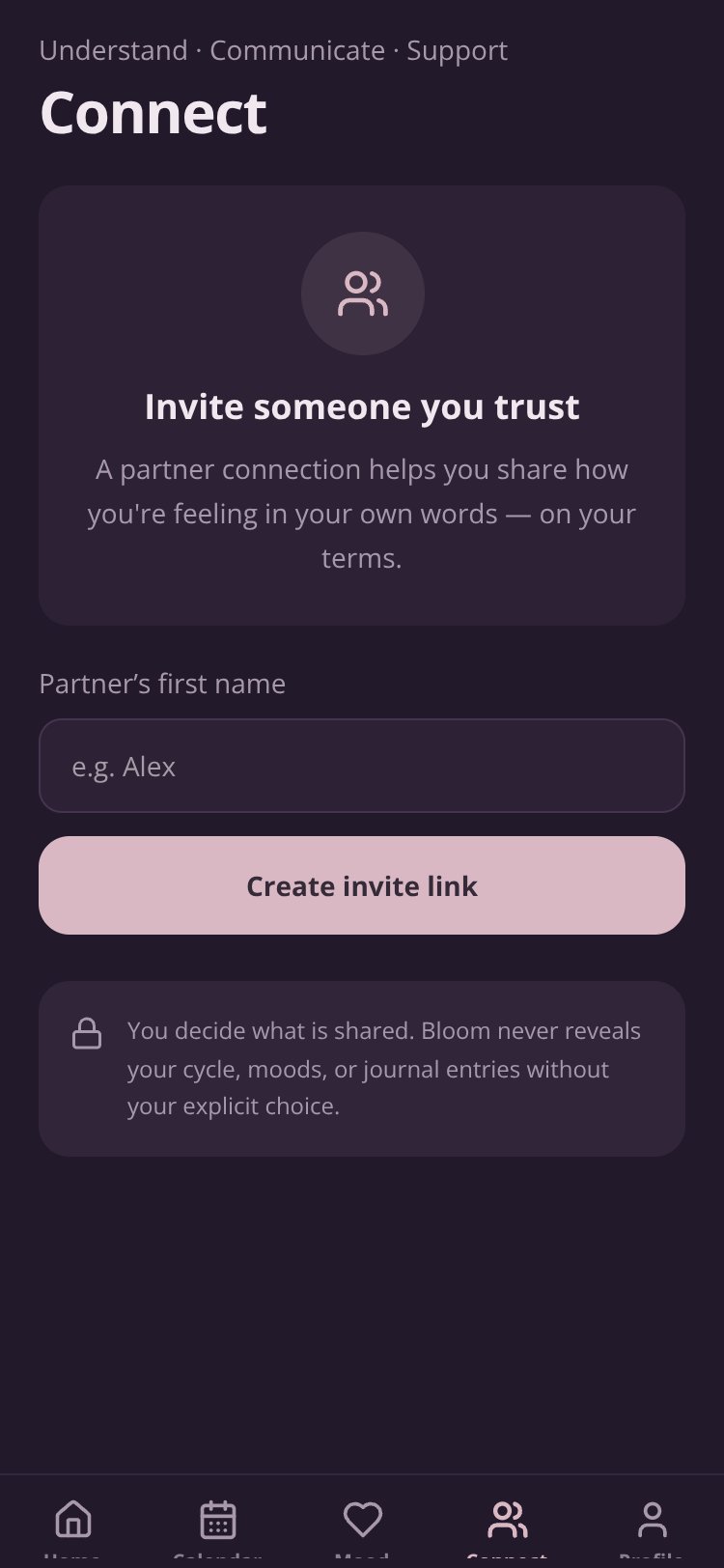 Bloom screen 1