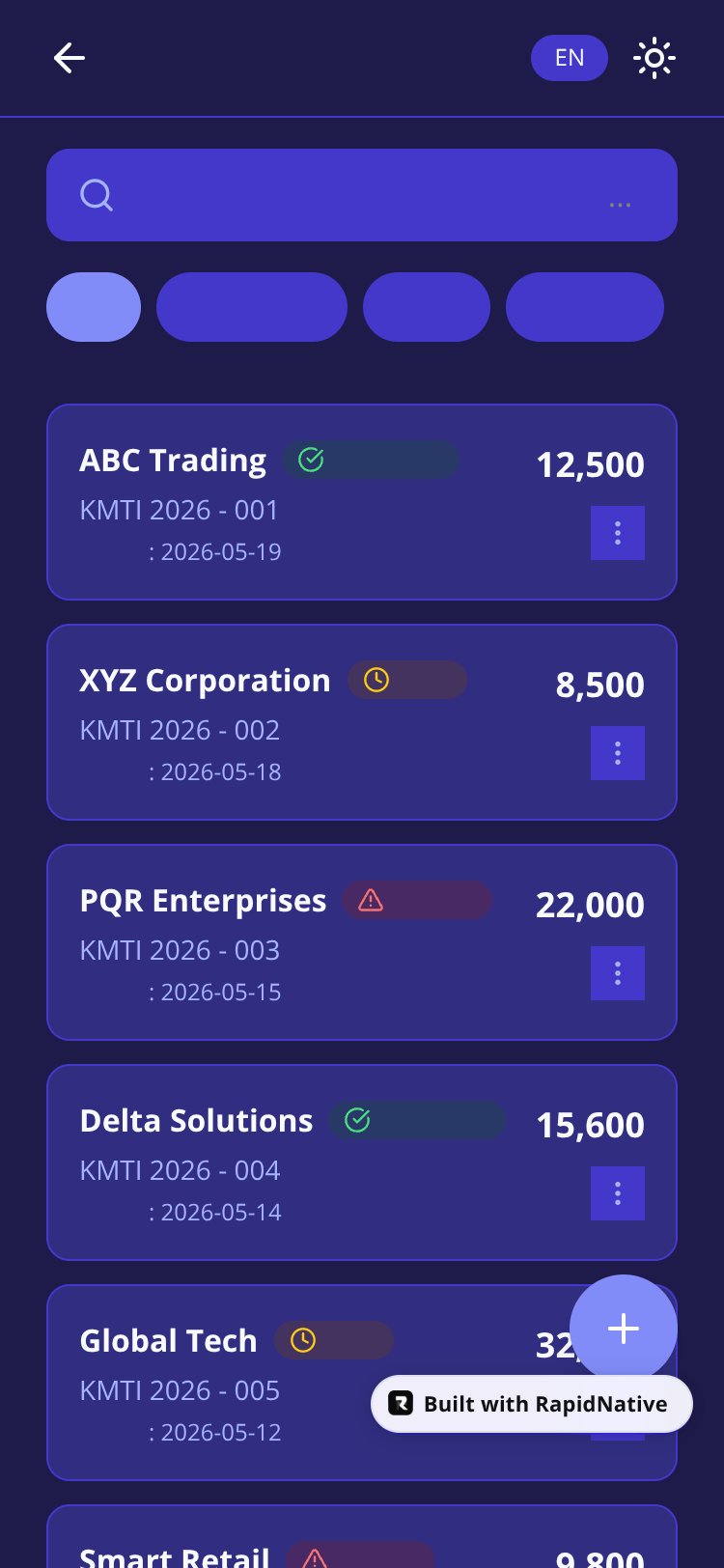SharpApp screen 2