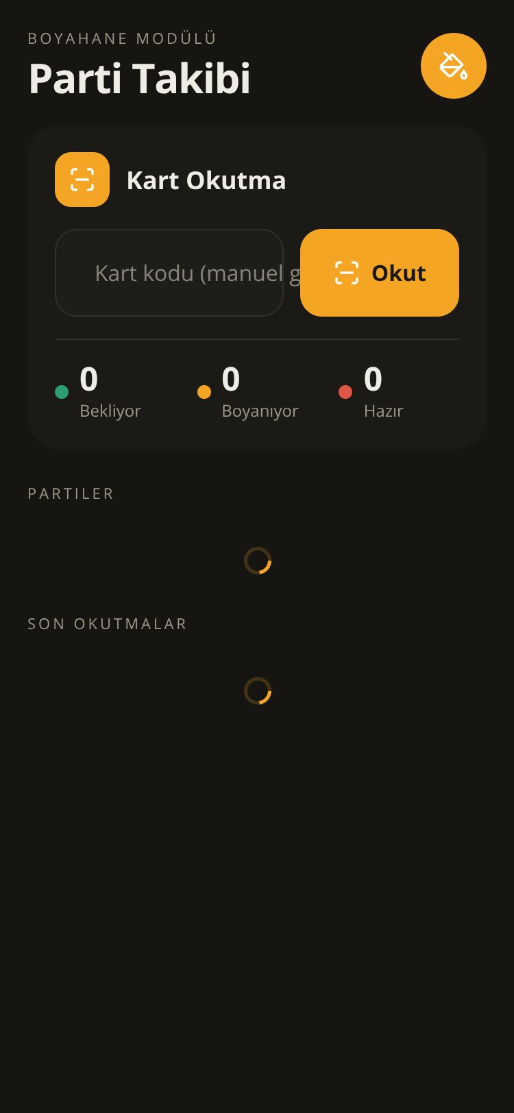 Boyahane Modülü screen 3