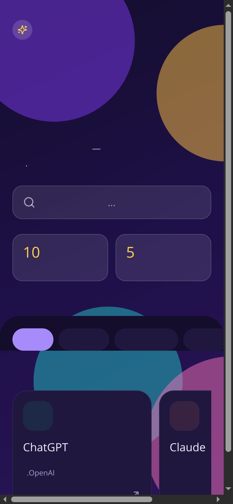 RapidNative App screen 2