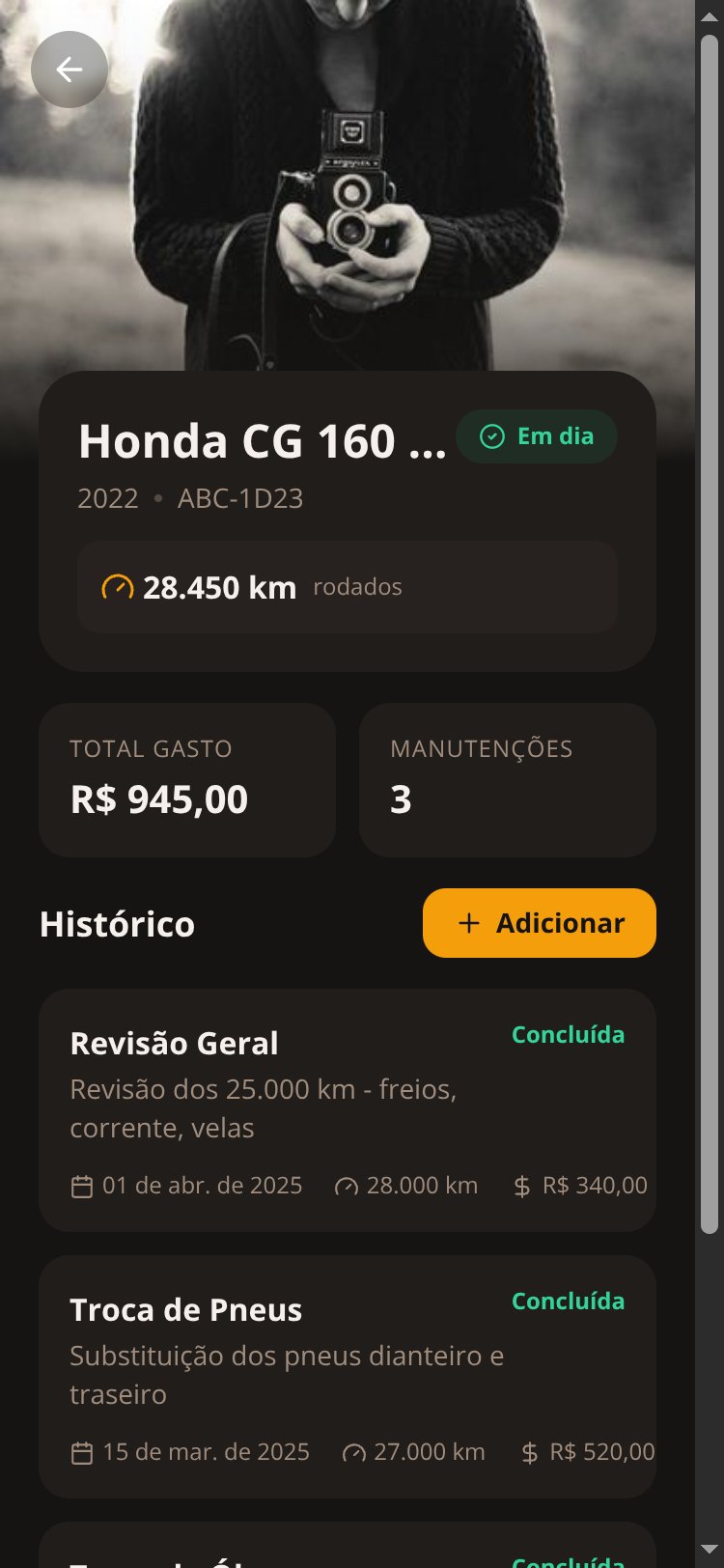 MotoFrota screen 1