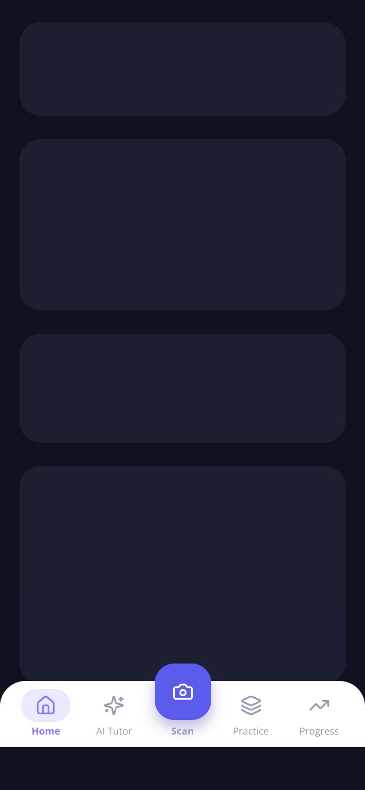 RapidNative App screen 1