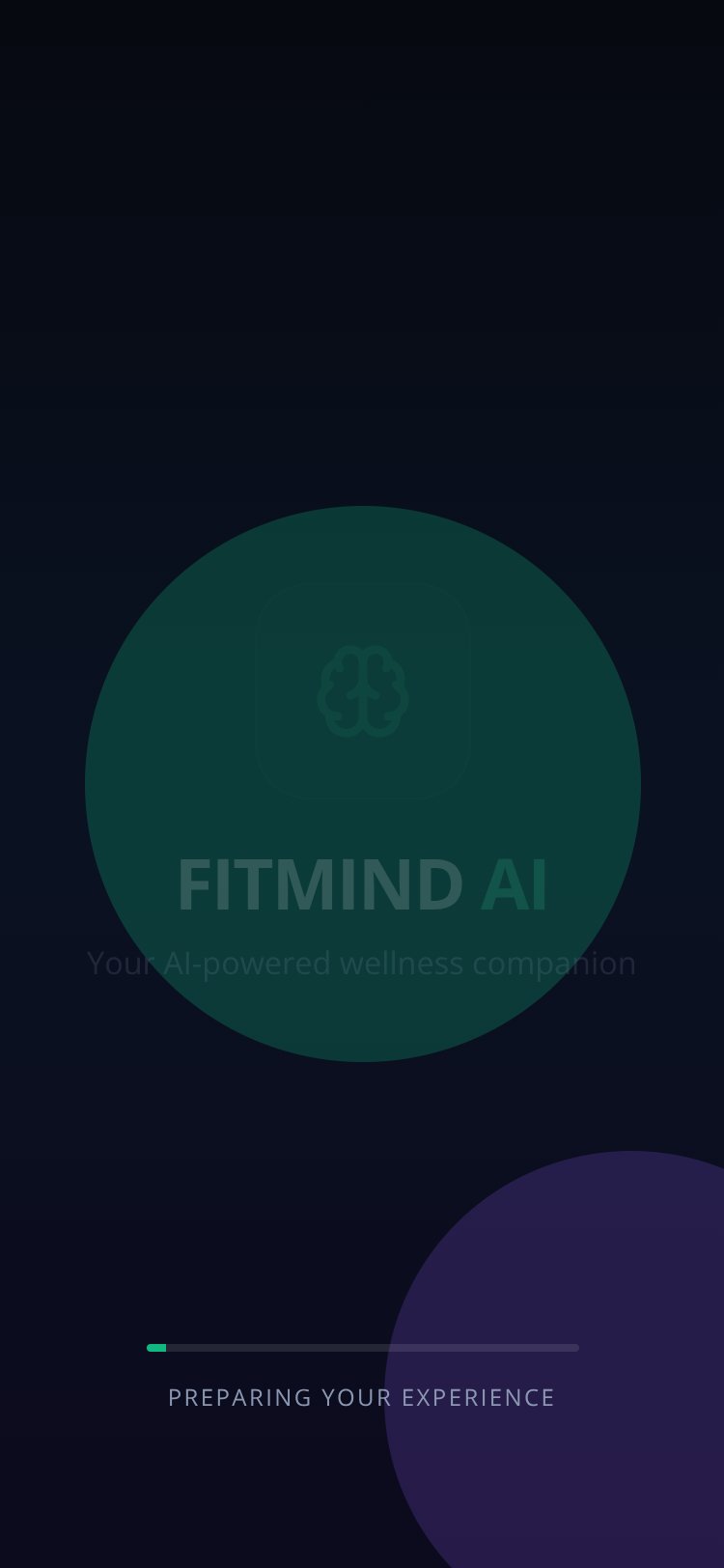 FITMIND AI screen 2