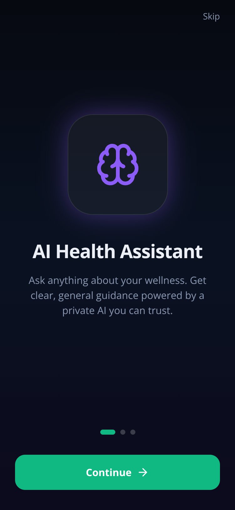 FITMIND AI screen 4
