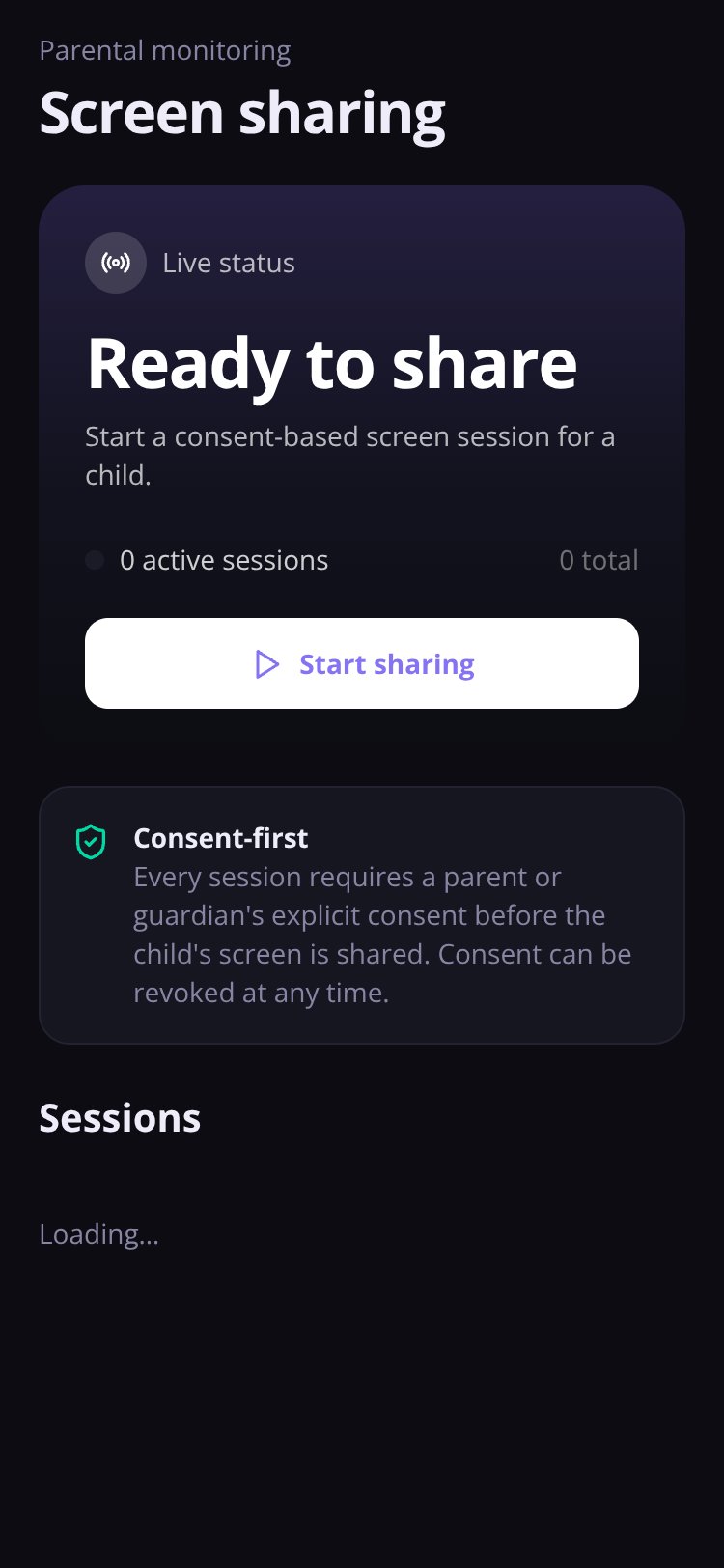 RapidNative App screen 2
