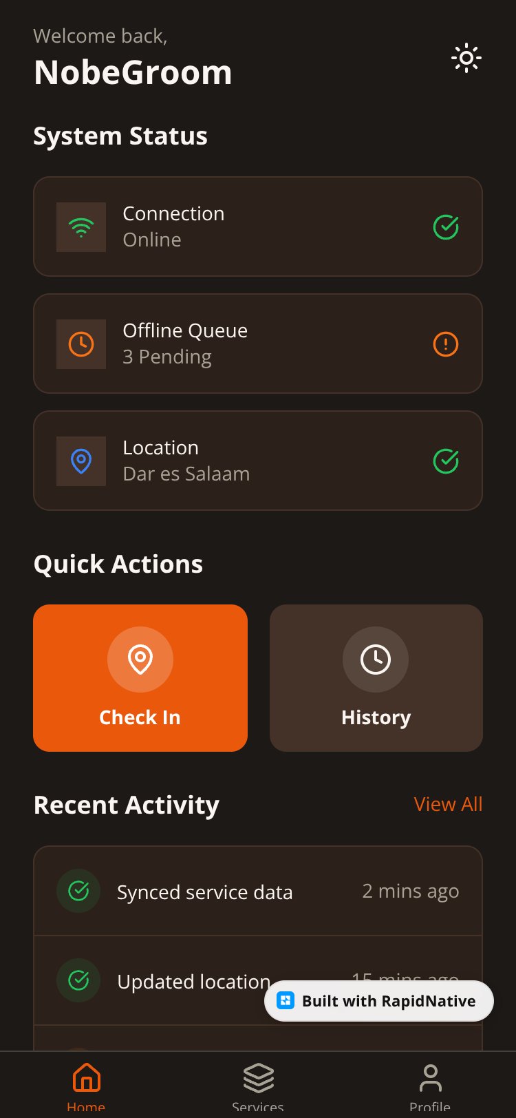 NobeGroom Copy screen 3