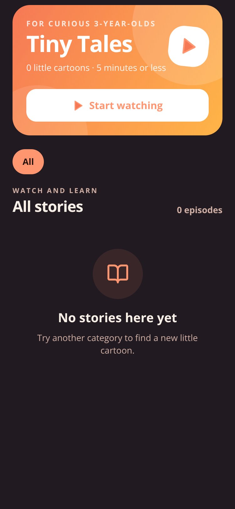 Tiny Tales screen 1
