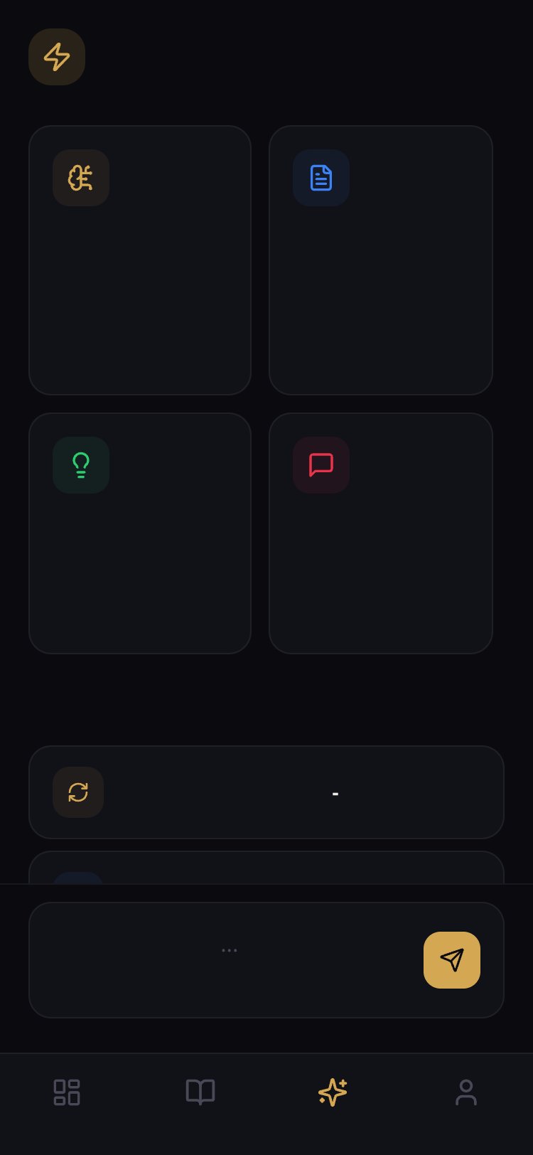 Mastery Academy screen 1