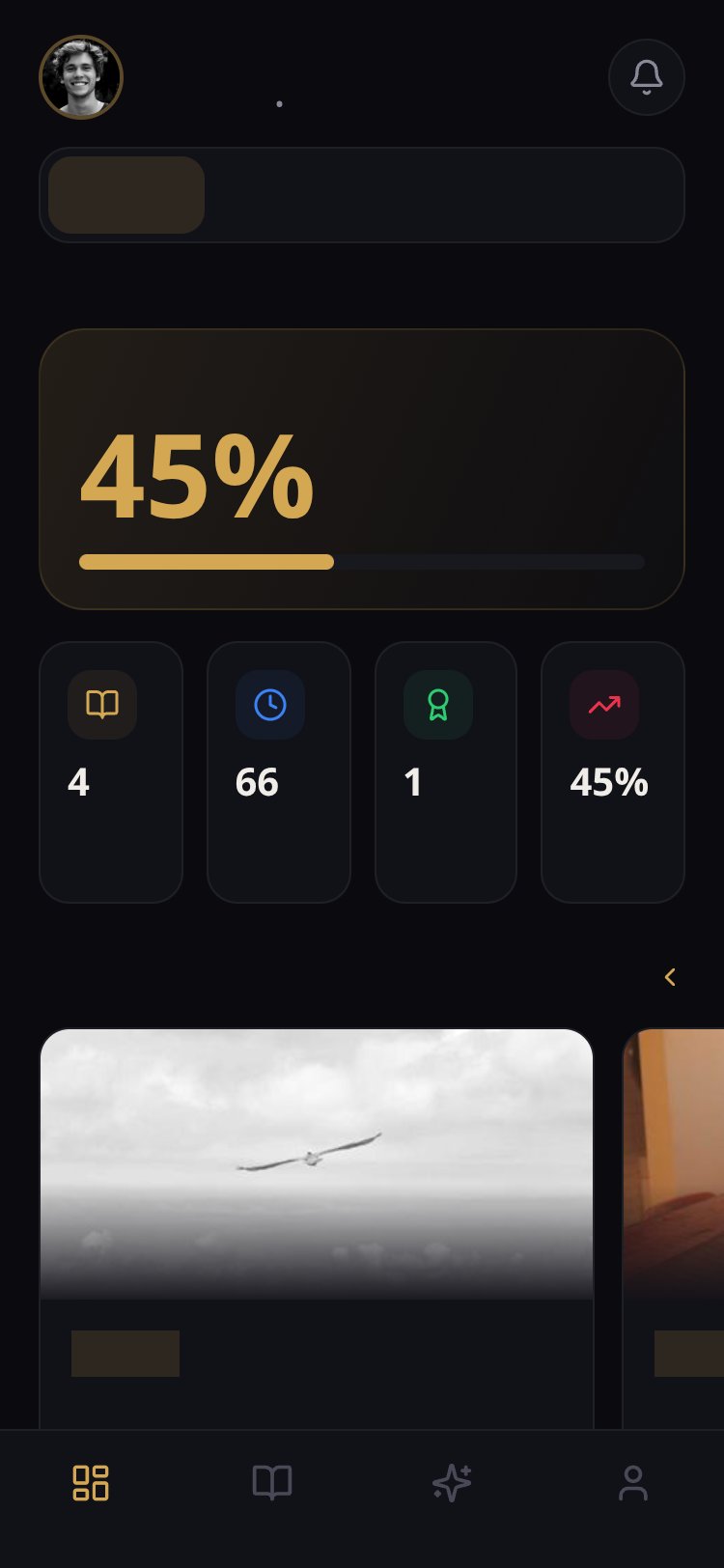 Mastery Academy screen 4